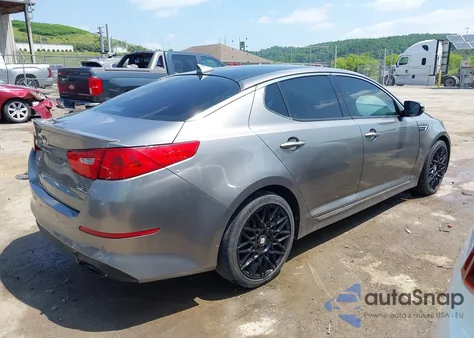 2015 Kia Optima Sxl Turbo из США, поврежденный, VIN 5XXGR4A67FG372067